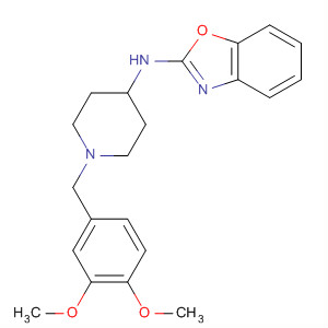 909850-95-9  2-Benzoxazolamine, N-[1-[(3,4-dimethoxyphenyl)methyl]-4-piperidinyl]-