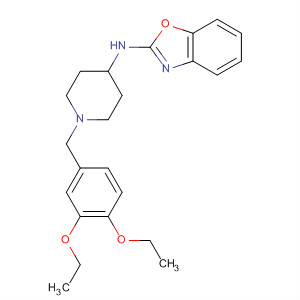 909851-02-1  2-Benzoxazolamine, N-[1-[(3,4-diethoxyphenyl)methyl]-4-piperidinyl]-