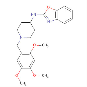 909851-16-7  2-Benzoxazolamine,N-[1-[(2,4,5-trimethoxyphenyl)methyl]-4-piperidinyl]-