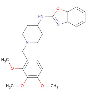 909851-18-9  2-Benzoxazolamine,N-[1-[(2,3,4-trimethoxyphenyl)methyl]-4-piperidinyl]-