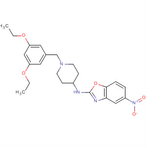 909852-82-0  2-Benzoxazolamine,N-[1-[(3,5-diethoxyphenyl)methyl]-4-piperidinyl]-5-nitro-