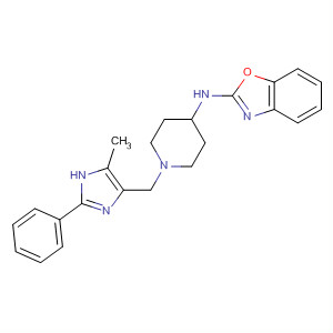 909853-81-2  2-Benzoxazolamine,N-[1-[(5-methyl-2-phenyl-1H-imidazol-4-yl)methyl]-4-piperidinyl]-