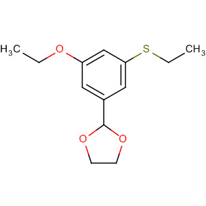 909854-25-7  1,3-Dioxolane, 2-[3-ethoxy-5-(ethylthio)phenyl]-