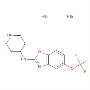 909854-64-4  2-Benzoxazolamine, N-4-piperidinyl-5-(trifluoromethoxy)-,dihydrobromide
