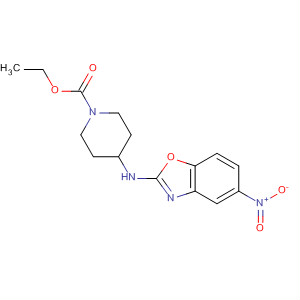 909854-69-9  1-Piperidinecarboxylic acid, 4-[(5-nitro-2-benzoxazolyl)amino]-, ethylester