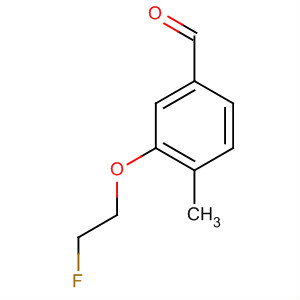 909855-06-7  Benzaldehyde, 3-(2-fluoroethoxy)-4-methyl-