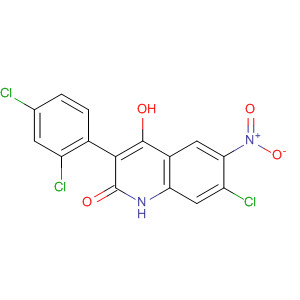 910249-33-1  2(1H)-Quinolinone, 7-chloro-3-(2,4-dichlorophenyl)-4-hydroxy-6-nitro- 910249-33-1  2(1H)-Quinolinone, 7-chloro-3-(2,4-dichlorophenyl)-4-hydroxy-6-nitro-