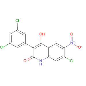 910249-35-3  2(1H)-Quinolinone, 7-chloro-3-(3,5-dichlorophenyl)-4-hydroxy-6-nitro- 910249-35-3  2(1H)-Quinolinone, 7-chloro-3-(3,5-dichlorophenyl)-4-hydroxy-6-nitro-