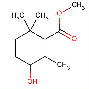 91029-31-1  1-Cyclohexene-1-carboxylic acid, 3-hydroxy-2,6,6-trimethyl-, methylester