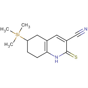 910308-84-8  3-Quinolinecarbonitrile, 1,2,5,6,7,8-hexahydro-2-thioxo-6-(trimethylsilyl)-