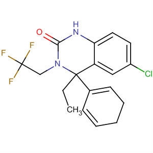 910483-00-0  2(1H)-Quinazolinone,6-chloro-4-ethyl-3,4-dihydro-4-phenyl-3-(2,2,2-trifluoroethyl)- 910483-00-0  2(1H)-Quinazolinone,6-chloro-4-ethyl-3,4-dihydro-4-phenyl-3-(2,2,2-trifluoroethyl)-