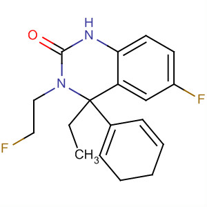 910483-45-3  2(1H)-Quinazolinone,4-ethyl-6-fluoro-3-(2-fluoroethyl)-3,4-dihydro-4-phenyl- 910483-45-3  2(1H)-Quinazolinone,4-ethyl-6-fluoro-3-(2-fluoroethyl)-3,4-dihydro-4-phenyl-