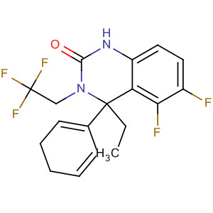 910483-77-1  2(1H)-Quinazolinone,4-ethyl-5,6-difluoro-3,4-dihydro-4-phenyl-3-(2,2,2-trifluoroethyl)- 910483-77-1  2(1H)-Quinazolinone,4-ethyl-5,6-difluoro-3,4-dihydro-4-phenyl-3-(2,2,2-trifluoroethyl)-