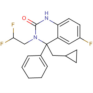 910483-81-7  2(1H)-Quinazolinone,4-(cyclopropylmethyl)-3-(2,2-difluoroethyl)-6-fluoro-3,4-dihydro-4-phenyl- 910483-81-7  2(1H)-Quinazolinone,4-(cyclopropylmethyl)-3-(2,2-difluoroethyl)-6-fluoro-3,4-dihydro-4-phenyl-