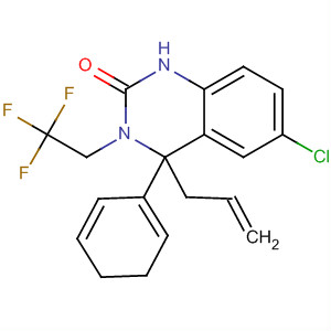 910483-83-9  2(1H)-Quinazolinone,6-chloro-3,4-dihydro-4-phenyl-4-(2-propenyl)-3-(2,2,2-trifluoroethyl)- 910483-83-9  2(1H)-Quinazolinone,6-chloro-3,4-dihydro-4-phenyl-4-(2-propenyl)-3-(2,2,2-trifluoroethyl)-