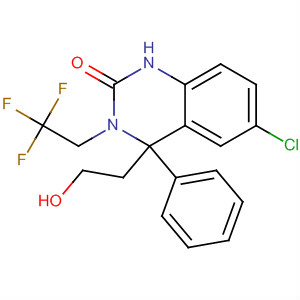 910483-89-5  2(1H)-Quinazolinone,6-chloro-3,4-dihydro-4-(2-hydroxyethyl)-4-phenyl-3-(2,2,2-trifluoroethyl)- 910483-89-5  2(1H)-Quinazolinone,6-chloro-3,4-dihydro-4-(2-hydroxyethyl)-4-phenyl-3-(2,2,2-trifluoroethyl)-