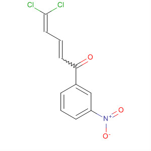 91059-05-1  2,4-Pentadien-1-one, 5,5-dichloro-1-(3-nitrophenyl)-