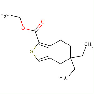 910635-53-9  Benzo[c]thiophene-1-carboxylic acid, 5,5-diethyl-4,5,6,7-tetrahydro-,ethyl ester