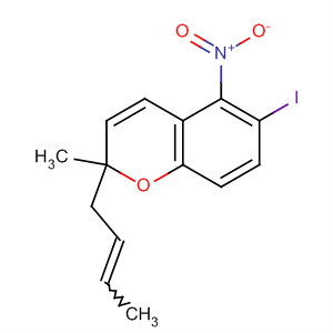 910644-93-8  2H-1-Benzopyran, 2-(2-butenyl)-6-iodo-2-methyl-5-nitro- 910644-93-8  2H-1-Benzopyran, 2-(2-butenyl)-6-iodo-2-methyl-5-nitro-