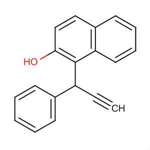 910806-00-7  2-Naphthalenol, 1-(1-phenyl-2-propynyl)-