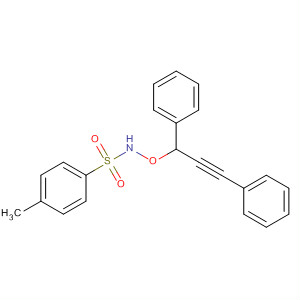 910896-49-0  Benzenesulfonamide, N-[(1,3-diphenyl-2-propynyl)oxy]-4-methyl-