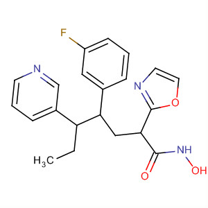 900151-59-9  2-Oxazoleheptanamide, 4-(3-fluorophenyl)-N-hydroxy-5-(3-pyridinyl)-