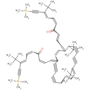 90019-60-6  2,5,7-Decatrien-9-yn-4-one,1,1'-[10,15-bis(1,1-dimethylethyl)-7,9,15,17-cyclooctadecatetraene-2,4,11,13-tetrayne-1,16-diylidene]bis[8-(1,1-dimethylethyl)-10-(trimethylsilyl)-, (E,E,E,E,Z,Z,E,E,Z,Z,Z,Z)-