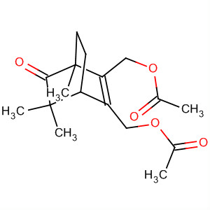 90052-76-9  Bicyclo[2.2.2]oct-5-en-2-one, 5,6-bis[(acetyloxy)methyl]-1,3,3-trimethyl-