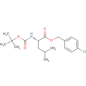 900522-34-1  L-Leucine, N-[(1,1-dimethylethoxy)carbonyl]-, (4-chlorophenyl)methylester