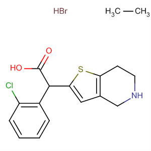 90055-63-3  Thieno[3,2-c]pyridine-5(4H)-acetic acid,a-(2-chlorophenyl)-6,7-dihydro-, ethyl ester, hydrobromide