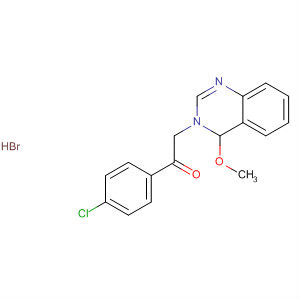 90059-64-6  Ethanone, 1-(4-chlorophenyl)-2-(4-methoxy-3(4H)-quinazolinyl)-,monohydrobromide