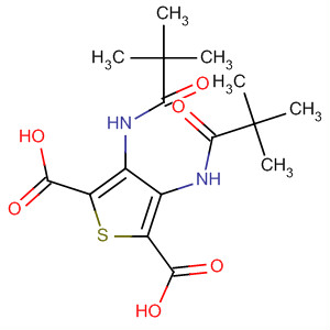 90070-05-6  2,5-Thiophenedicarboxylic acid,3,4-bis[(2,2-dimethyl-1-oxopropyl)amino]-
