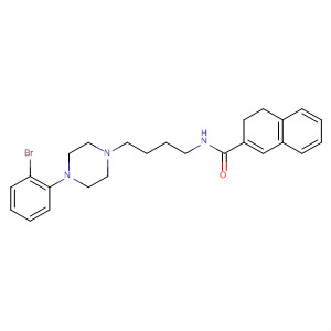 900800-62-6  2-Naphthalenecarboxamide,N-[4-[4-(2-bromophenyl)-1-piperazinyl]butyl]-3,4-dihydro-