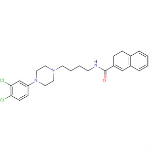 900800-66-0  2-Naphthalenecarboxamide,N-[4-[4-(3,4-dichlorophenyl)-1-piperazinyl]butyl]-3,4-dihydro-