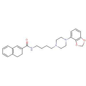 900800-67-1  2-Naphthalenecarboxamide,N-[4-[4-(1,3-benzodioxol-4-yl)-1-piperazinyl]butyl]-3,4-dihydro-