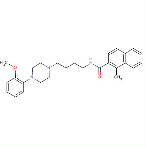 900800-75-1  2-Naphthalenecarboxamide,3,4-dihydro-N-[4-[4-(2-methoxyphenyl)-1-piperazinyl]butyl]-1-methyl-