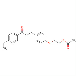 90094-74-9  1-Propanone, 3-[4-[2-(acetyloxy)ethoxy]phenyl]-1-(4-ethylphenyl)-