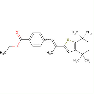 90103-25-6  Benzoic acid,4-[2-(4,5,6,7-tetrahydro-4,4,7,7-tetramethylbenzo[b]thien-2-yl)-1-propenyl]-, ethyl ester