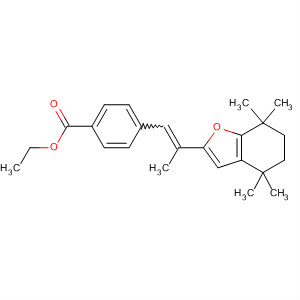 90103-38-1  Benzoic acid,4-[2-(4,5,6,7-tetrahydro-4,4,7,7-tetramethyl-2-benzofuranyl)-1-propenyl]-, ethyl ester