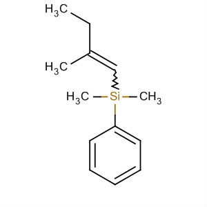 90121-86-1  Silane, dimethyl(2-methyl-1-butenyl)phenyl-, (E)-