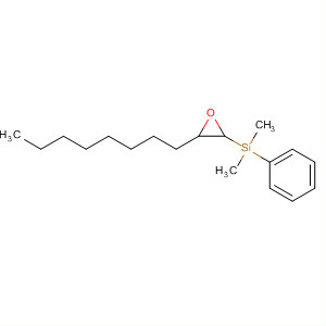 90121-92-9  Silane, dimethyl(3-octyloxiranyl)phenyl-, trans-