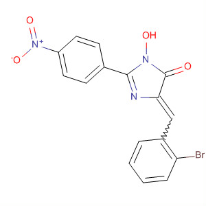 90125-19-2  4H-Imidazol-4-one,5-[(2-bromophenyl)methylene]-3,5-dihydro-3-hydroxy-2-(4-nitrophenyl)-