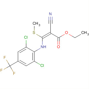 901310-60-9  2-Propenoic acid,2-cyano-3-[[2,6-dichloro-4-(trifluoromethyl)phenyl]amino]-3-(methylthio)-,ethyl ester, (2E)-