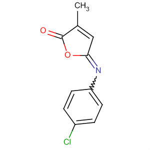 90141-10-9  2(5H)-Furanone, 5-[(4-chlorophenyl)imino]-3-methyl-