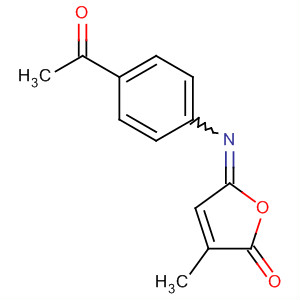 90141-13-2  2(5H)-Furanone, 5-[(4-acetylphenyl)imino]-3-methyl-