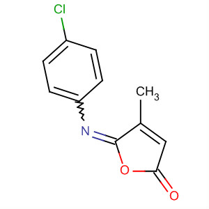 90141-16-5  2(5H)-Furanone, 5-[(4-chlorophenyl)imino]-4-methyl-