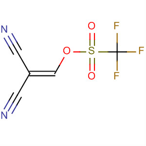 90144-93-7  Methanesulfonic acid, trifluoro-, 2,2-dicyanoethenyl ester