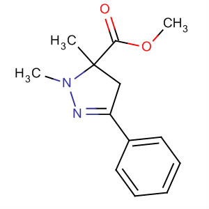 90145-33-8  1H-Pyrazole-5-carboxylic acid, 4,5-dihydro-1,5-dimethyl-3-phenyl-,methyl ester