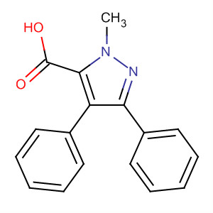 90145-36-1  1H-Pyrazole-5-carboxylic acid, 1-methyl-3,4-diphenyl-