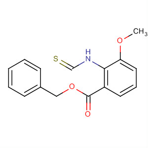 90155-34-3  Benzoic acid, 3-methoxy-2-[(thioxomethyl)amino]-, phenylmethyl ester